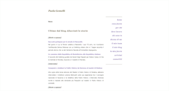 Desktop Screenshot of paolagemelli.it